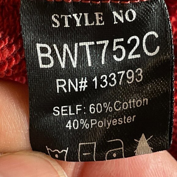 POL Jeans Style Oversized Cropped Jacket Sweatshirt Rust Trucker Pockets  Size S - Picture 7 of 9